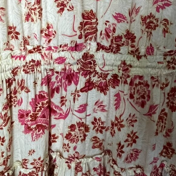 Anthropologie Poupette St Barth Clara Mini Dress | Yellow Floral | Size M - Picture 15 of 15